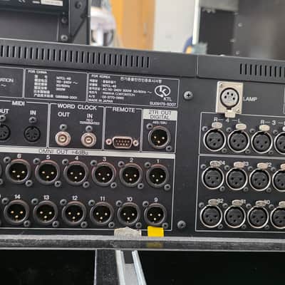 Yamaha M7CL-48 Rev.H + Meter Bridge MBM7CL + Custom Flightcase + MY16-AT/MY4-DA image 12