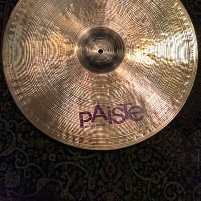 Paiste 22" 2002 Ride Cymbal 1980 - Present - Traditional image 3