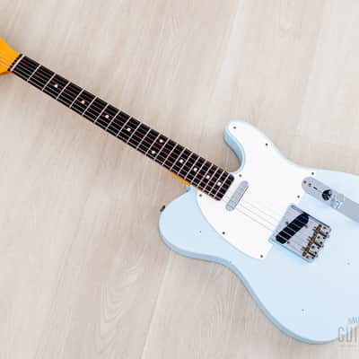 Fender Custom Shop '59 Telecaster Journeyman Relic Sonic Blue image 10