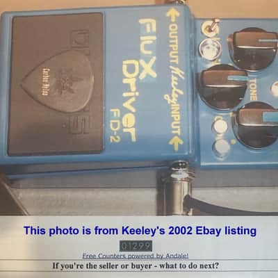 NEW PRICE!! Keeley Freak of the Week #3 “Flux Driver” – 2002 Custom BOSS BD-2 Mod – Hand Signed – EXTREMELY RARE image 13