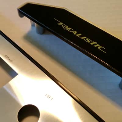 Realistic 999 Metal Faceplate Covers (Reel to Reel Tape Player by Radio Shack) image 8