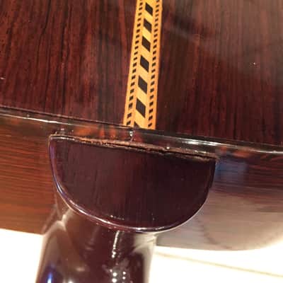 USA-MADE '60s/'70s Elger Custom Built Brazilian Rosewood Acoustic Guitar Ardmore PA PROJECT FOR PARTS/REPAIR image 7