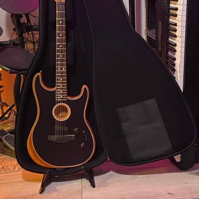 Fender American Acoustasonic Stratocaster 2020 - Present - Black imagen 6
