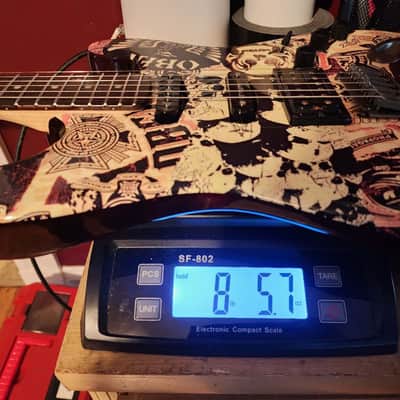 Fender Squier HSS strat OBEY - white/black image 17