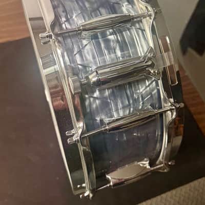 Gretsch Broadkaster 5.5x14 Snare Drum - Sky Blue Pearl image 3