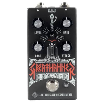 New Electronic Audio Experiments Greathammer Bass Guitar Overdrive Effects Pedal image 1
