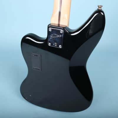 Squier Vintage Modified Jaguar Electric Active Bass Guitar Special Black image 14