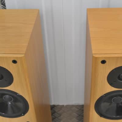 PMC FB1+ Floorstanding Speakers Light Oak Transmission Line Bi-Wire UK image 6