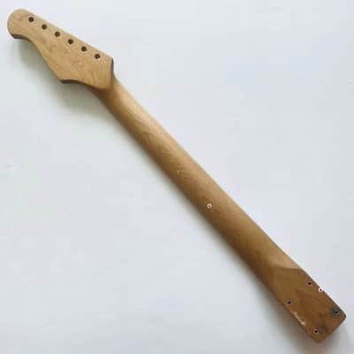 White Harley Benton Guitar Strat Style Maple Neck, Rosewood 22 Frets Fingerboard image 12