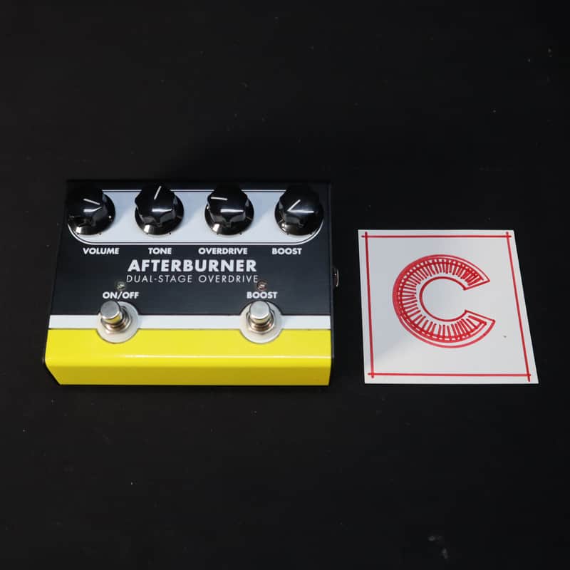 Jet City Afterburner Dual Stage Overdrive 2010s - Black/Yellow image 1