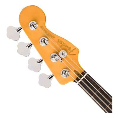 Fender American Ultra II Jazz Bass - Texas Tea w/Ebony FB image 4