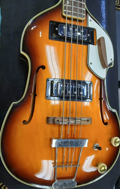 Conrad Violin bass 1960's  - Sunburst image 1
