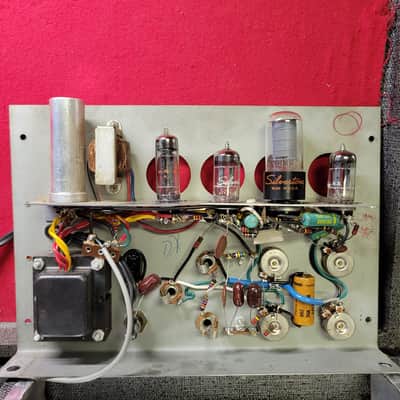 Silvertone Model 1457 With Tremolo Model Amp In Case - 1964 image 20