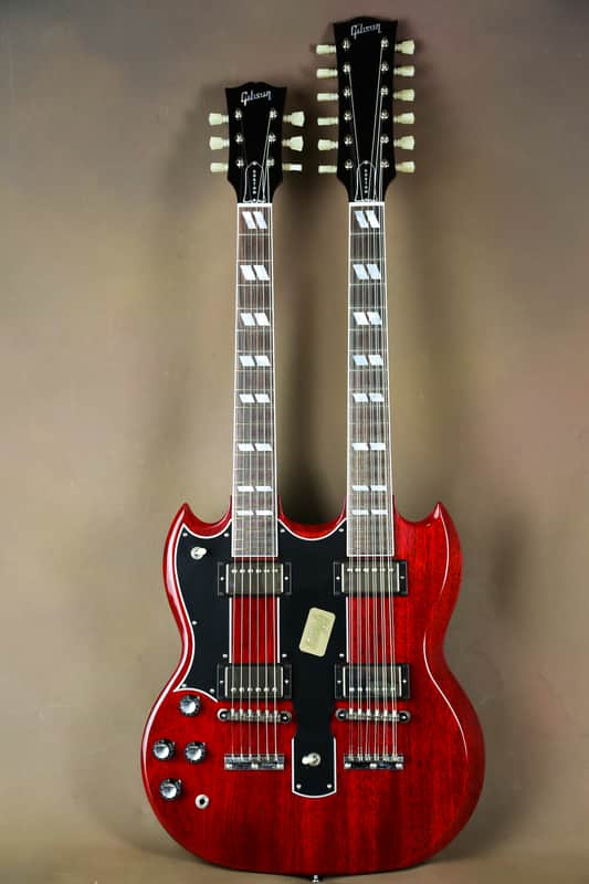 Gibson Custom EDS-1275 Lefty Heritage Cherry Doubleneck Left Handed image 1
