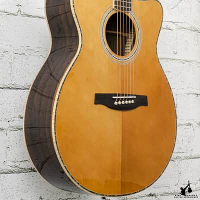 PRS A60E Angelus Acoustic-Electric Guitar Natural w/ Case (#0829) image 2