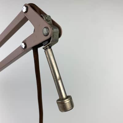 Vintage Metal LUXO Desktop Microphone Stand w/ Articulating Swing Arm & XLR image 8