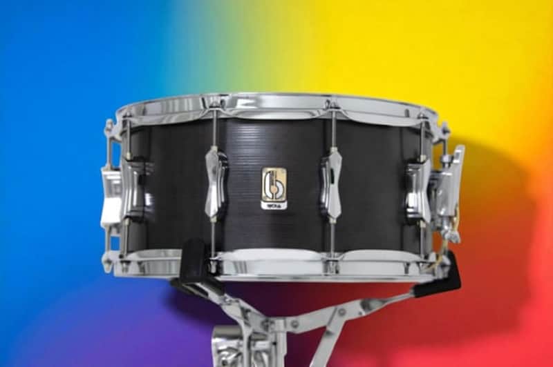 British Drum Co. TAL-14-65-SN Nicko McBrain Talisman Series Steel Snare. 6.5" x 14" image 1