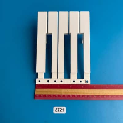 CASIO WK-1630 WK-3000 Keyboard Part: White Keys RIGHT 5-Key Set [High G] image 7