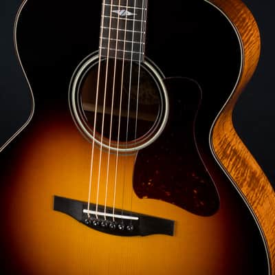 Collings SJ Custom Figured Koa and German Spruce Sunburst Used (2022) image 7