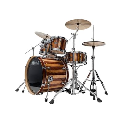 Tama Starclassic Performer MBS42S 4-piece Shell Pack - Caramel Aurora image 2