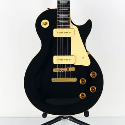 1991 Gibson 40th Anniversary Les Paul Ebony Black with Original Hardshell Case image 1