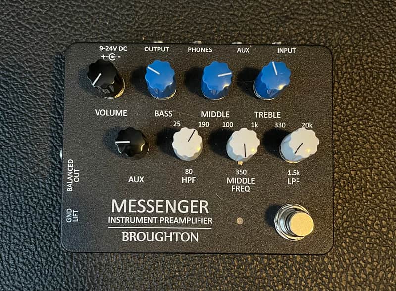 Broughton Messenger Instrument Preamplifier DI image 1