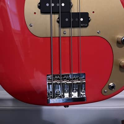 Warmoth Precision Bass Body - Loaded - Fiesta Red image 4