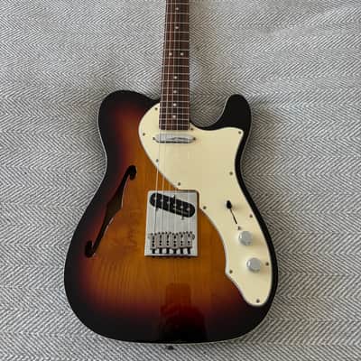 Fender Thinline Deluxe Telecaster MIM 2018 - Sunburst image 6
