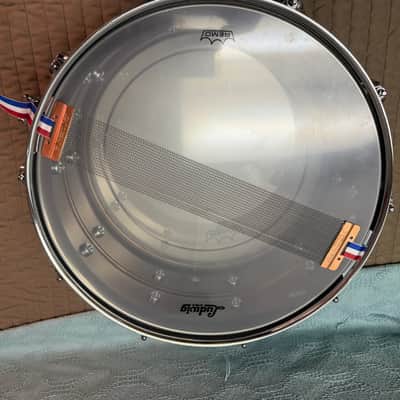 LUDWIG  🥁 Black beauty usa snare drum 6.5 x 14 upgraded head and wires image 8