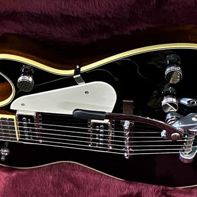 Gretsch G6128T-53 Vintage Select ’53 Duo Jet with Bigsby,TV Jones, 1953 Black image 1
