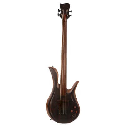 Hilton 4-String Fretless Bass Natural image 2