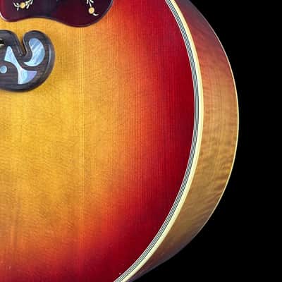 Used 2024 Gibson Custom Shop Jimmy Page Collector's Edition "Signed" 1964 SJ-200 Murphy Lab Light Aged Cherry Tea w/case TSU25248 image 7