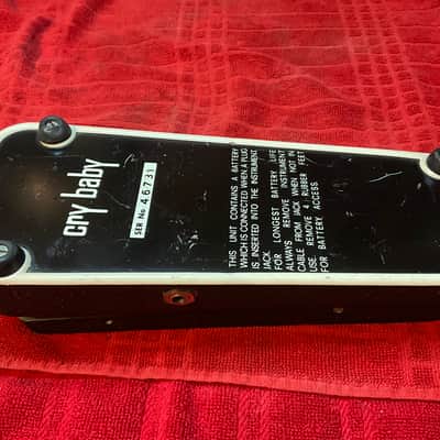 Vintage Cry Baby wah late 60’s - Black image 2