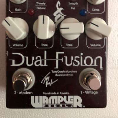 Wampler Dual Fusion Tom Quayle Signature Overdrive Pedal | Reverb