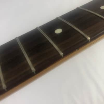 Lefty Vintage 1986 Fender MIJ Japan ST-362 Strat Squier Maple Dark Rosewood Neck Pencil Dated 7-1-86 image 11