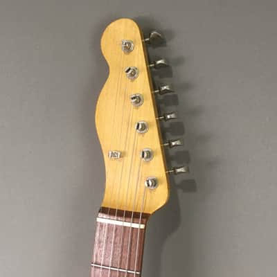 LEFTY! Musikraft Custom Relic Aged Satin Lacquer Tele Guitar Made in USA Classic Toneriders 7.4 Lb HSC image 3