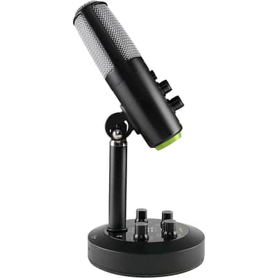 Mackie CHROMIUM Premium USB Condenser Microphone with Built-in 2-Channel Mixer image 7
