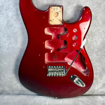 Fender Stratocaster Loaded Body 2002 MiM 2002 - Red