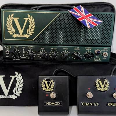 VICTORY V30 THE JACK MKII AMP STEALTH GREEN | RARE <  5 MADE | FOOT PEDALS & BAG! image 2