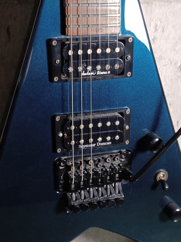 Jackson Stars King V Neck thru Made in Japan KV | Reverb