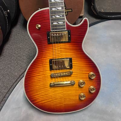2004 Gibson Les Paul Supreme Cherry Sunburst Flametop w/OHSC image 15