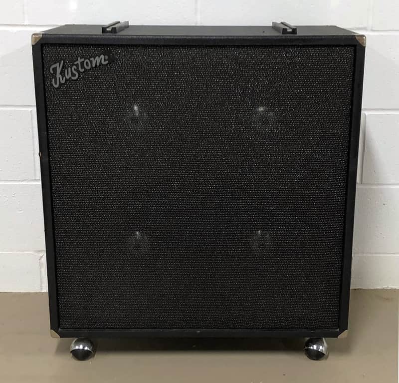 Vintage 1975 Kustom 4-12 L 4x12" cabinet image 1