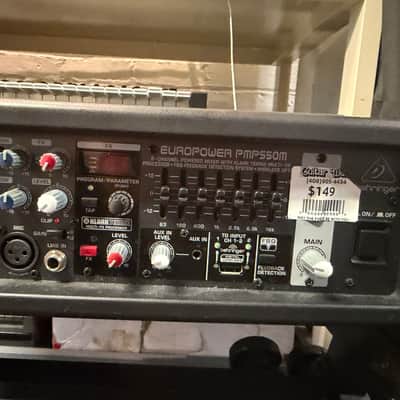 Behringer Europower PMP550M 5-Channel 500-Watt Powered Mixer 2010s - Standard image 3