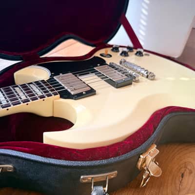 Gibson Les Paul Custom Shop VOS 2011 - Alpine White / Gibson SG / COA / Leather Strap / String Joy / Ernie Ball image 6
