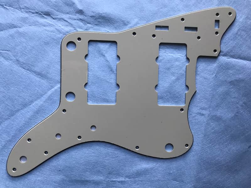 Custom New 3 Ply Vintage Yellow Japan Jazzmaster Style Guitar Pickguard Scratch Plate image 1