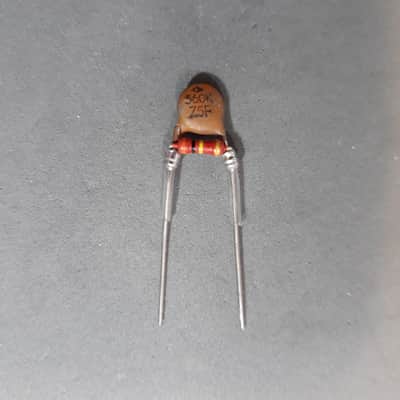 TREBLE BLEED "DiMarzio" Spec 560pF MIM Ceramic capacitor, 300K Red Baron MF resistor image 1