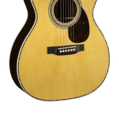 Martin Acoustic Guitar, OM-45 w/Hardshell Case image 1