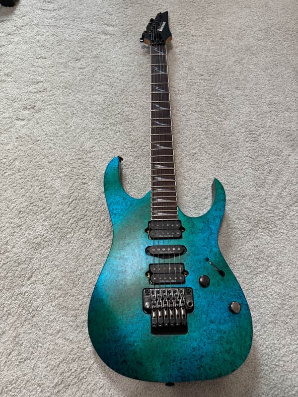 Ibanez RG2570Z-MCR Prestige 2010 - 2011 - Caribbean Blue Lagoon image 1
