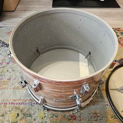 Rogers Holiday 20-16-12" Drum Kit in Pink Strata image 9