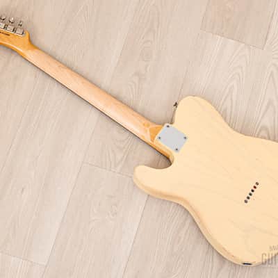 2014 Navigator by ESP N-TE-ASR T-Style Ash, Blonde Lacquer w/ Seymour Duncan Antiquity, Case & Tag image 12